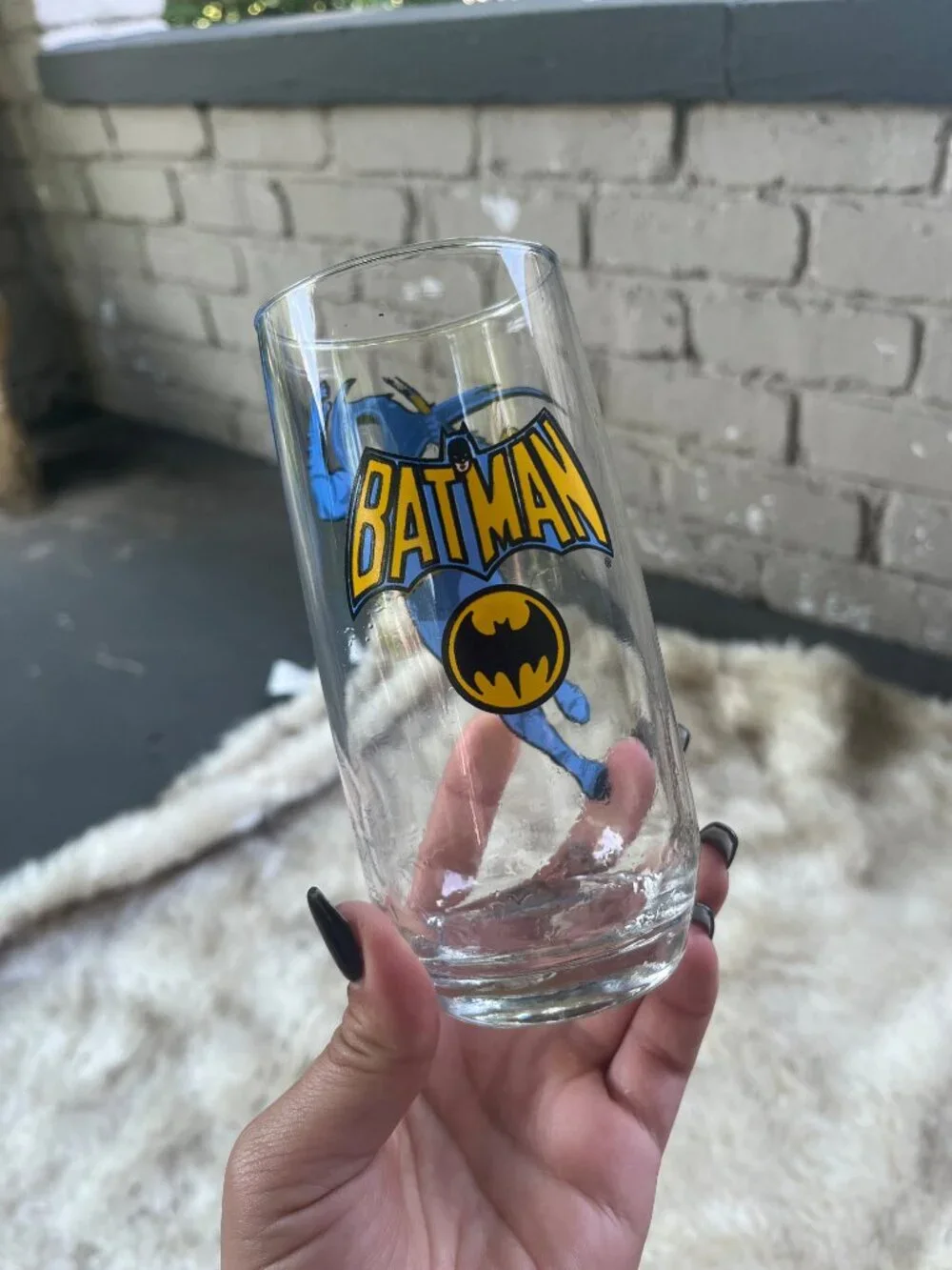 Pepsi Collection DC Comics Batman Novelty Dinner Glass